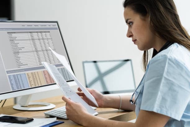 Medical professionals working with Hiba MD billing